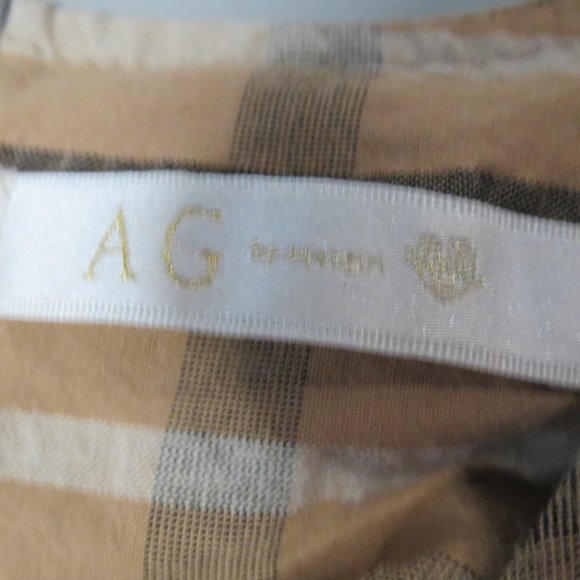 AG - AQUA GIRL - retro style checked dress - size small. - Picture 8 of 9